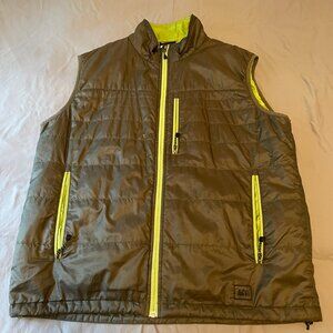 Brown REI L Packable Men's Vest
